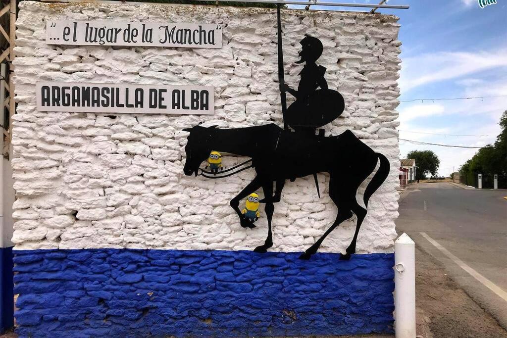 Vivienda Vacacional El Molino Argamasilla De Alba Bagian luar foto