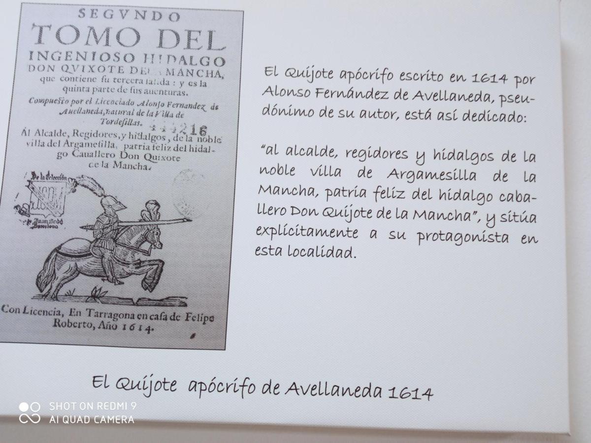 Vivienda Vacacional El Molino Argamasilla De Alba Bagian luar foto